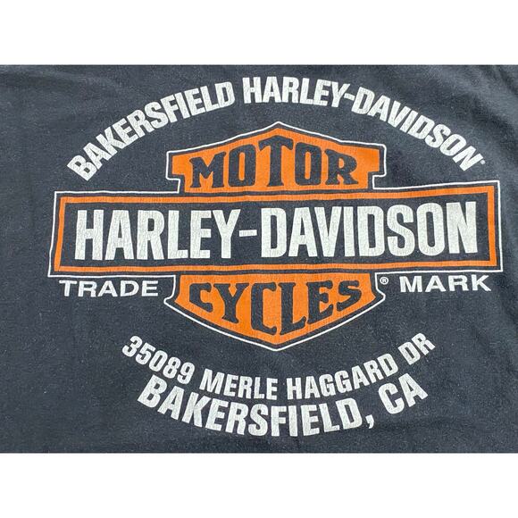 Harley-Davidson Large 2012 Large Legendary Motorcycle Eagle Flame Graphic - Picture 6 of 12